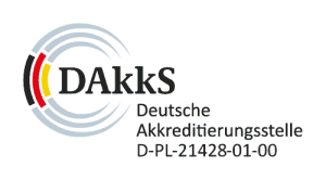 DAkkS - Deutsche Akkreditierungsstelle D-PL-21428-01-00